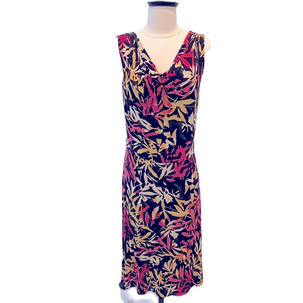 CHADWICKS FLORAL MIDI DRESS